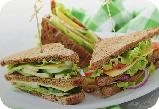 Green Club Sandwich