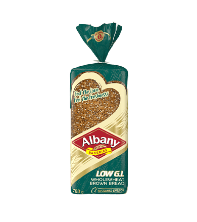 Albany Low GI Wholewheat Brown Bread