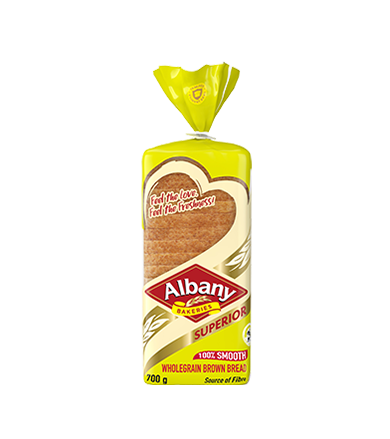 Albany Superior 100% Smooth Wholegrain Brown Bread